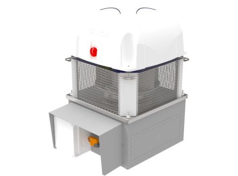 Costière de désenfumage naturel CVN pour tourelle RFV