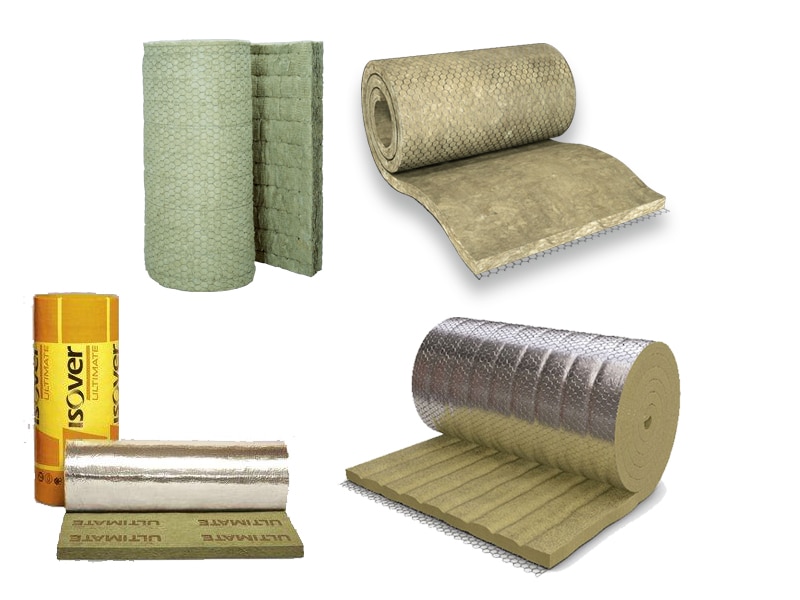Nappes laine minerale : Isover, Paroc , Knauf Insulation, Rockwool